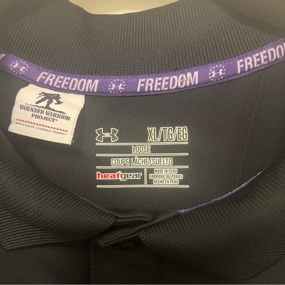 Under Armour - HeatGear- Wounded Warriors Project Polo - XL - Picture 4 of 6
